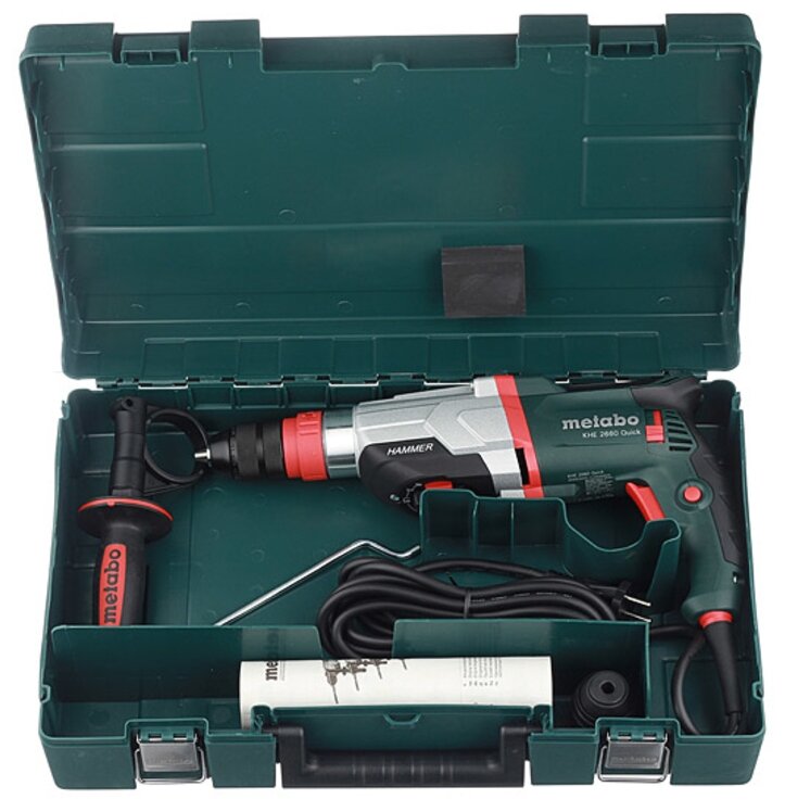 Перфоратор SDS-plus KHE 2660 Quick METABO 600663500 - фотография № 6