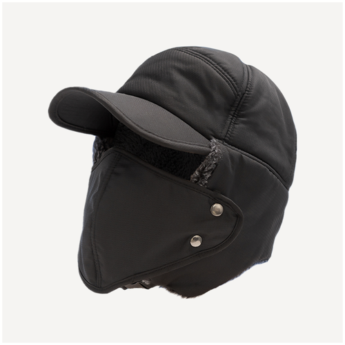Зимняя мужская шапка-шлем с защитой от ветра 