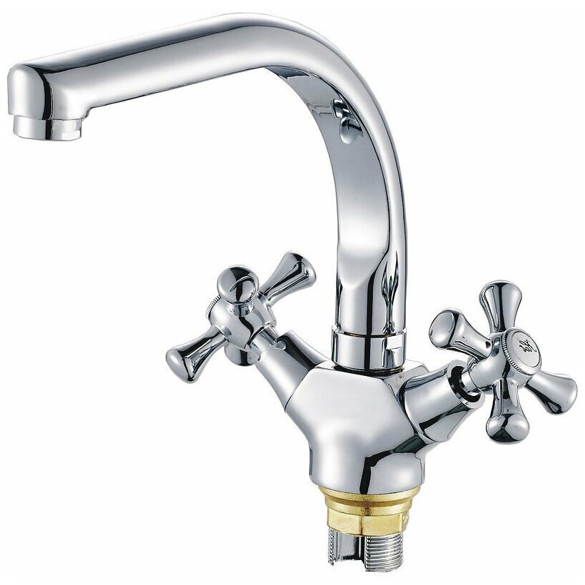 Cron Смеситель для кухни Cron CN4742, хром