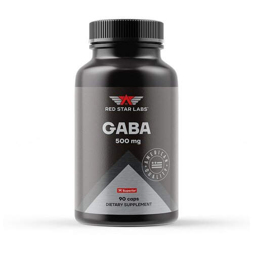 Red Star Labs Гамма-аминомасляная кислота Red Star Labs GABA 500 мг, 90 капс гейнер red star labs basic meal 900 г вкус банан