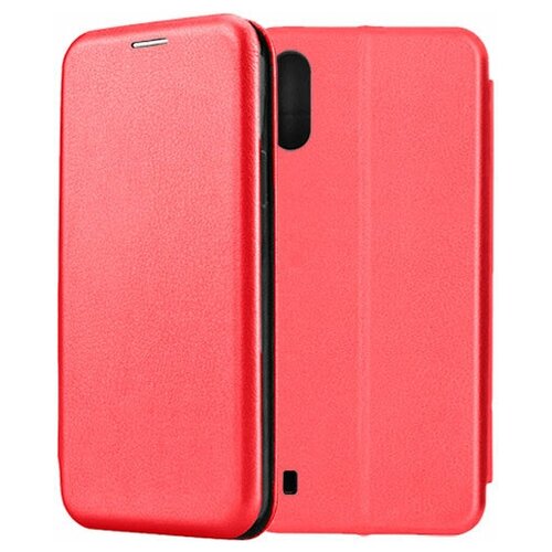 Чехол-книжка Fashion Case для Samsung Galaxy A01 A015 красный