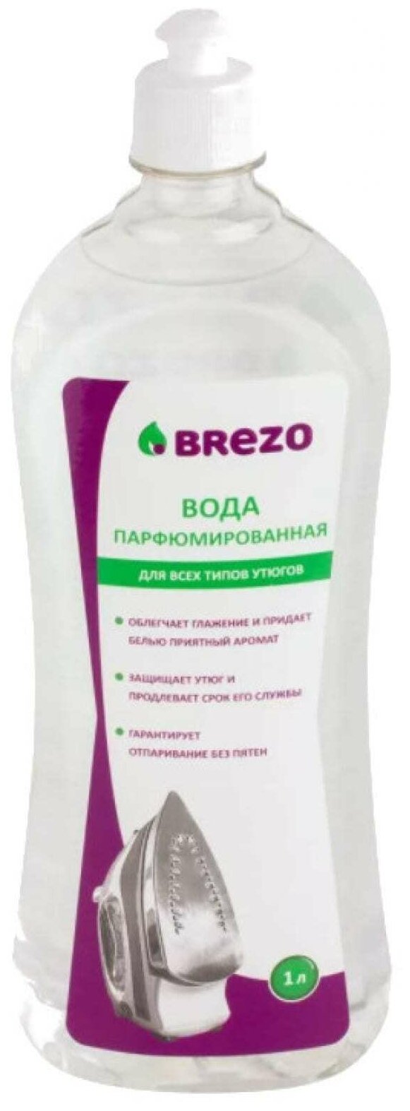 BREZO 97036 Парфюмированная вода для утюгов 1л