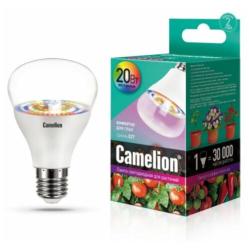 фото Лампа светодиодная camelion led20- pl/bio/e27