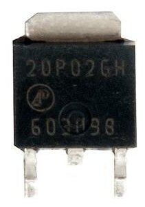Микросхемы / Микросхема P-MOSFET AP20P02CH TO-252