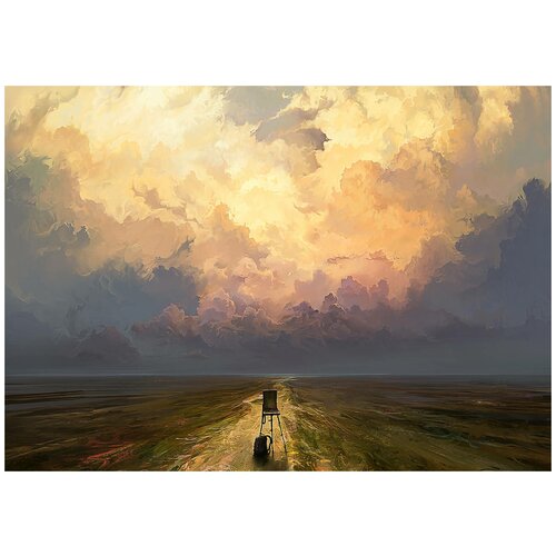 Интерьерный постер на стену картина для интерьера в подарок плакат 