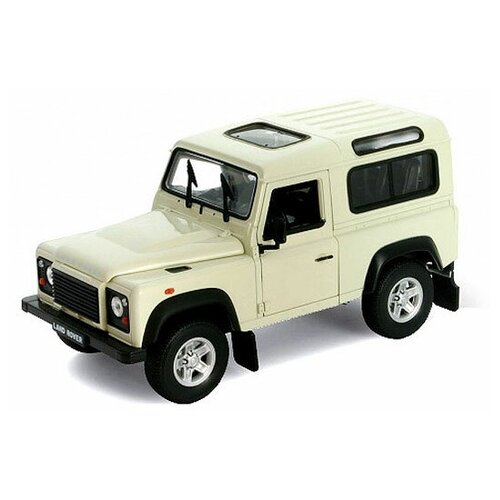 Welly 22498 Велли Модель машины 1:24 LAND ROVER Defender welly 1 34 land rover defender alloy diecast model car collection toy nex package gift