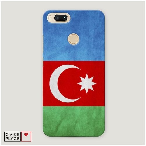 фото Чехол пластиковый xiaomi mi 5x флаг азербайджана case place