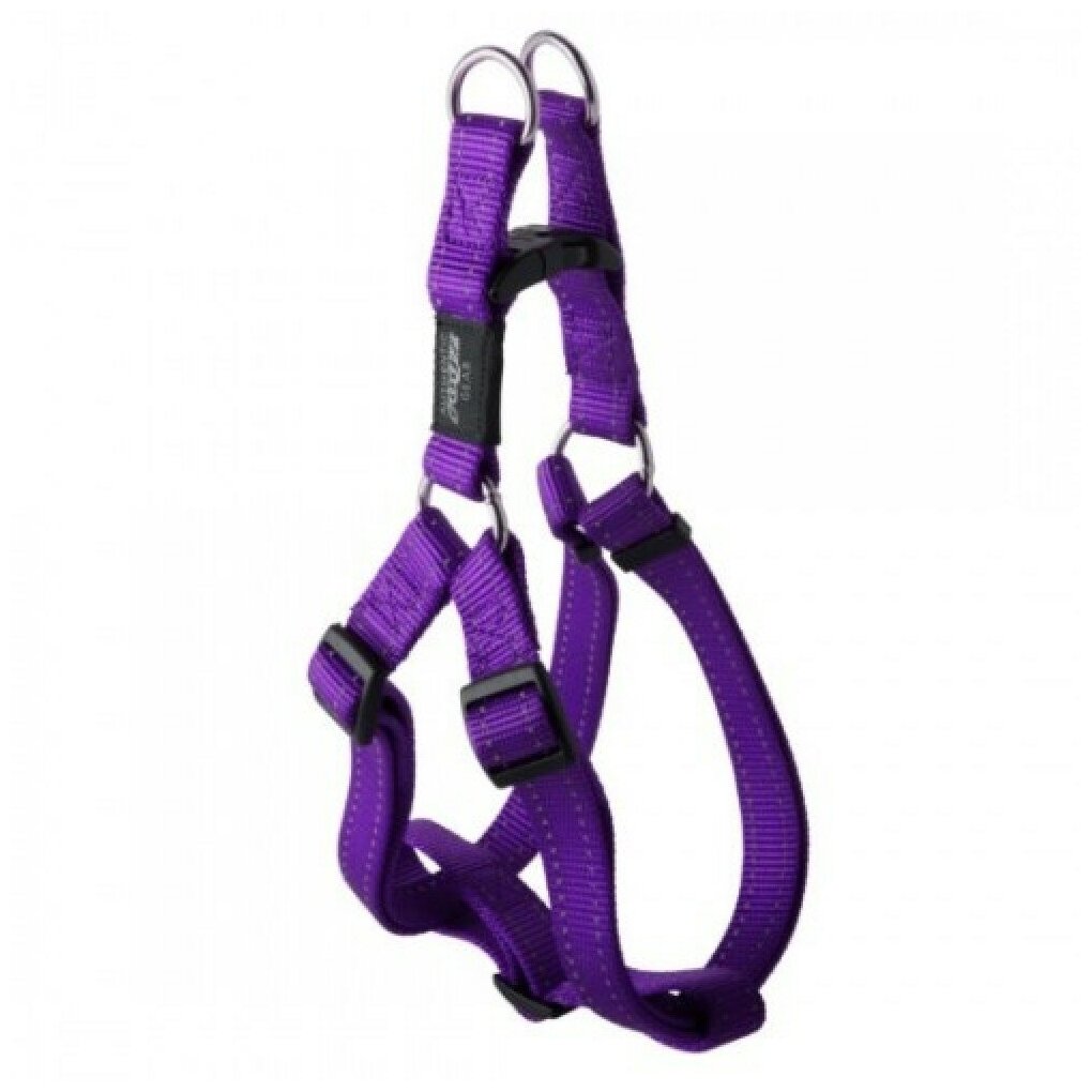 Шлейка Rogz Step-In Harness M (SSJ11) фиолетовый, M - фотография № 2