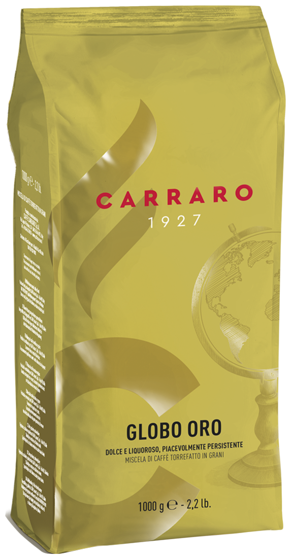 Кофе в зернах Carraro Globo Oro (Глобо Оро) 1кг - фотография № 1