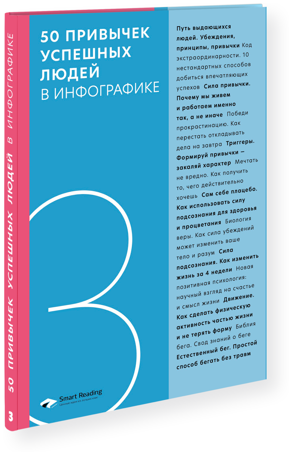 50 привычек успешных людей в инфографике/Smart Reading