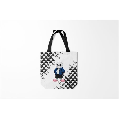 фото Сумка-шоппер / 40х40 см / геймерам / undertale burnettie