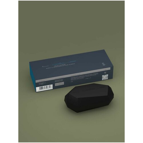 iL Gèle 176 мыло скраб для лица и тела, диатомовая земля, грязевое, без сульфатов, 122 г