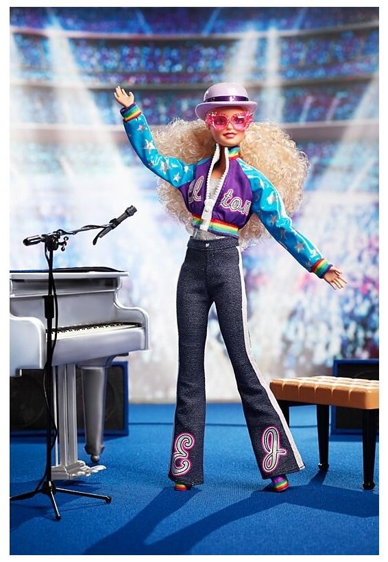 Кукла Barbie Elton John (Барби Элтон Джон)