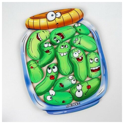 Пазл Маринованные огурцы, LEOBOOM, 13 элементов