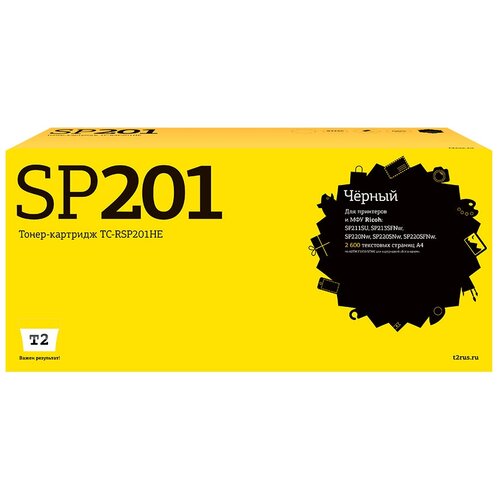 Картридж SP 201HE (407254) для принтера Ricoh Aficio SP 211SU; SP 220Nw; SP 220SFNw; SP 220SNw картридж 7q sp 200hs he sp 201he для ricoh