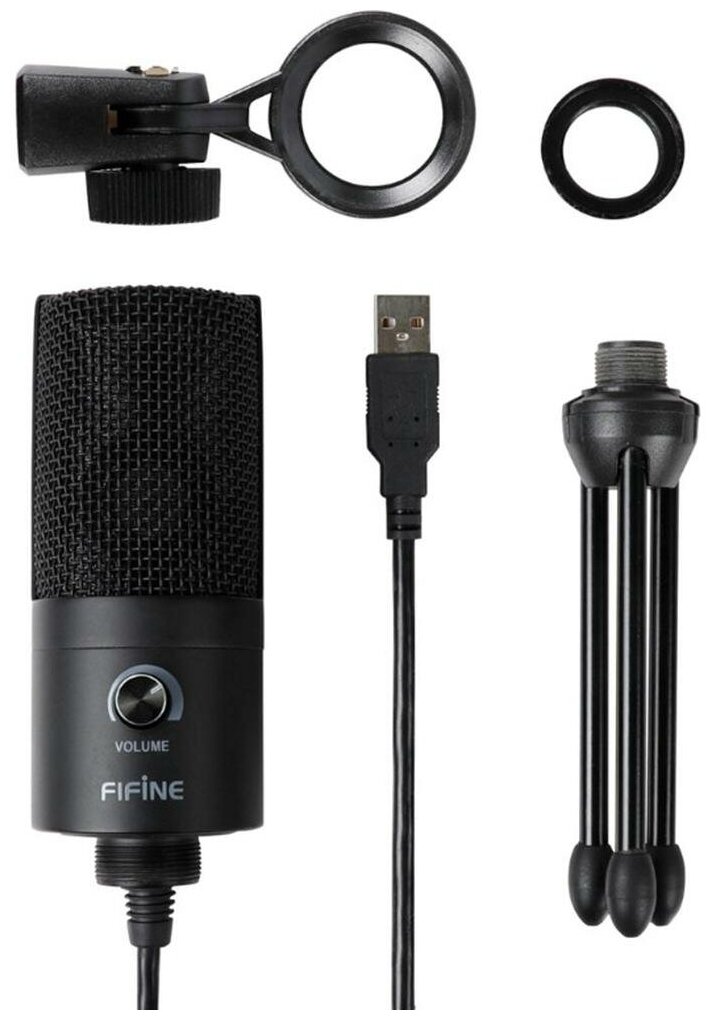 Микрофон Fifine K669B (Black) - фото №5