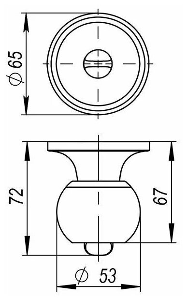 ручка-защелка под ключ slt,цвет никель 706-00 sn - фото №9