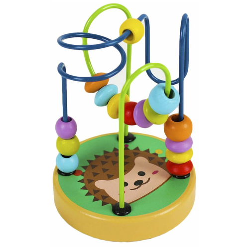 детский лабиринт развивающая деревянная игрушка рыбка серпантинка лабиринт головоломка Серпантинка лабиринт Ёжик, для детей и малышей, развивающая, деревянная