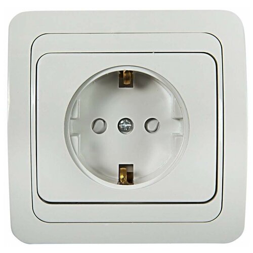 ASD/InHome CLASSICO роз. СУ 1 мест. 16А бел. (земля, шторки, керам. осн.) 2028x (арт. 582412)
