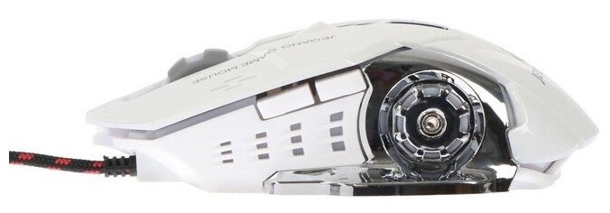 Мышь JM-520 MB-27 NY игровая проводная оптическая 3200 dpi подсветка USB белая