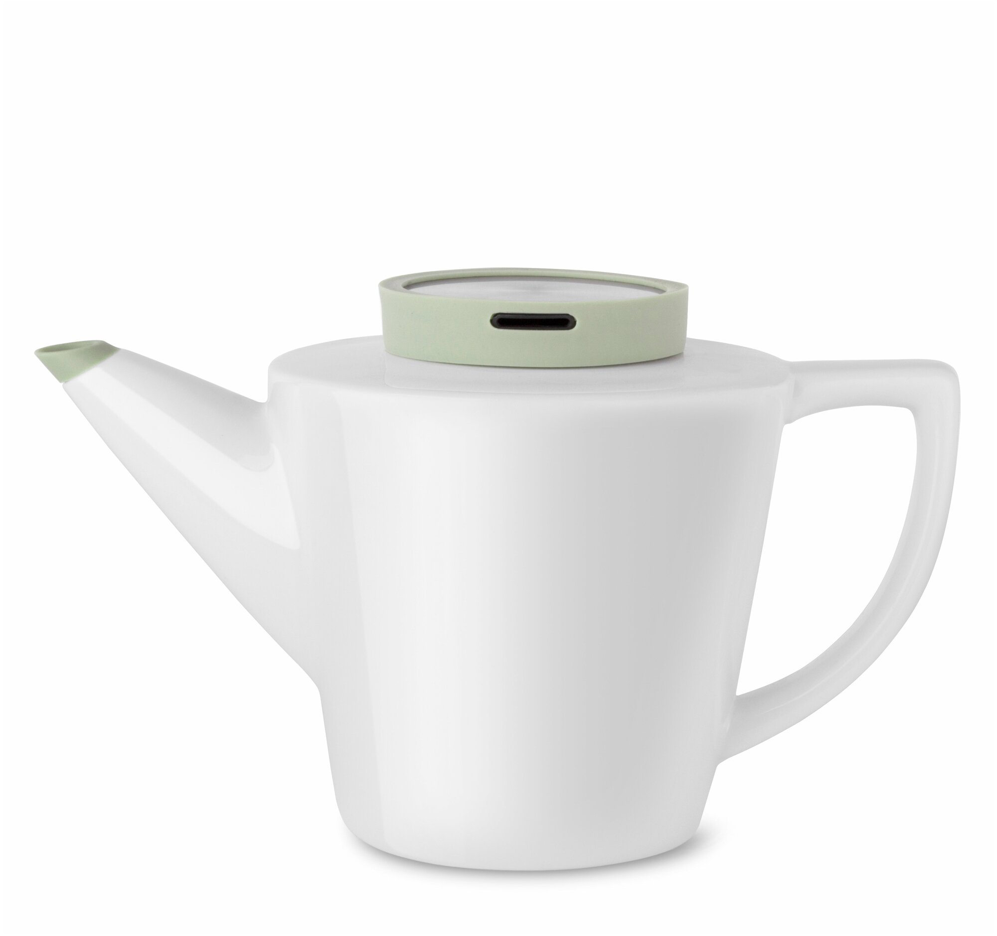 Чайник заварочный с ситечком 1л Infusion белый V24024
