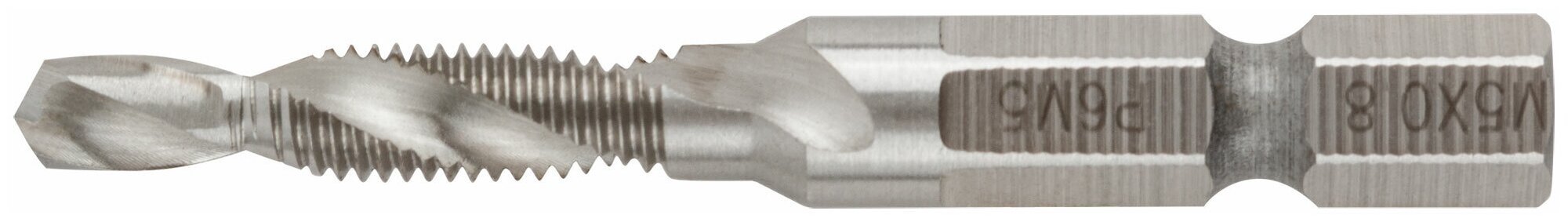 Сверло-Метчик комбинированное метрическое, быстрорежущая (hss) сталь Р6М5, М5х0,8 мм, 17/56 мм