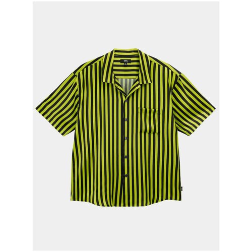 Рубашка STRIPED SILK Stussy ( xl / Черный / 1110233 )