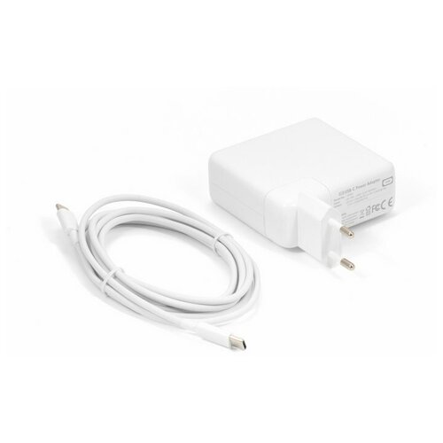 Блок питания для ноутбука Apple (A1719, MNF82Z/A) 87W, Type-C блок питания для apple macbook pro a1707 a1719 a1990 a2159 usb type c 87w кабель