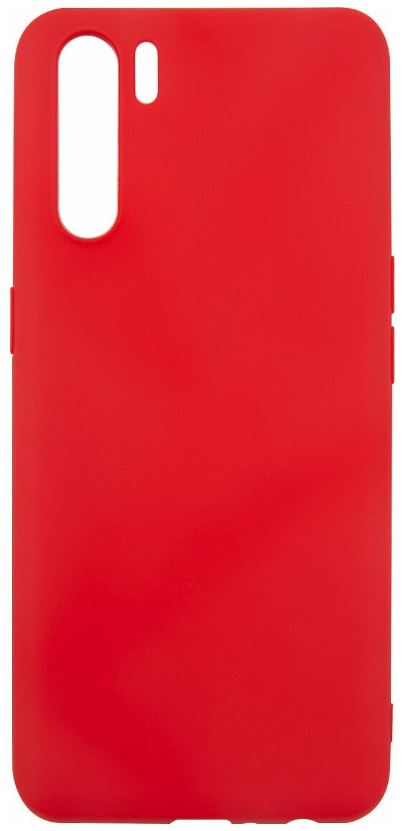фото Чехол для Oppo A91/F15/Reno 3 4G силикон красный
