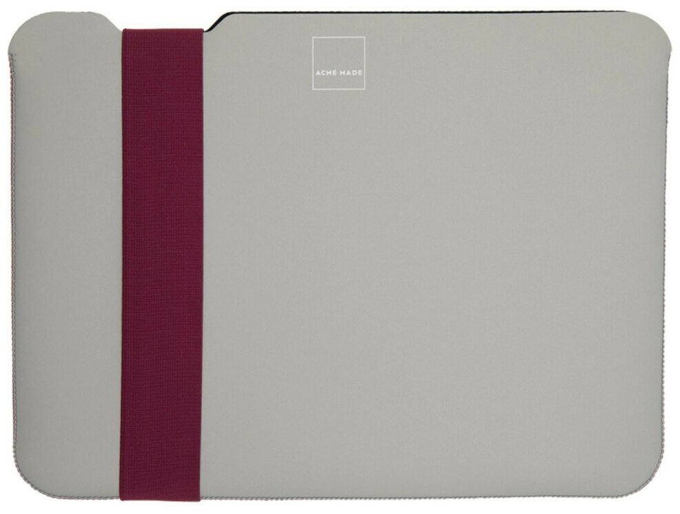 Acme для MacBook Pro 14 (2021), Pro/Air 13 (до 2016) Sleeve Skinny M (Grey/Fuchsia)