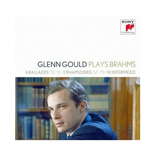 компакт диски sony music glenn gould glen gould plays mozart piano sonatas 4cd Компакт-Диски, SONY CLASSICAL, GLENN GOULD - Plays Brahms (2CD)