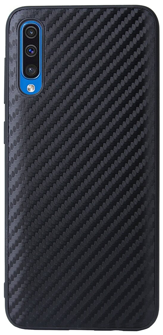 Чехол накладка G-Case Carbon для Samsung Galaxy A50 SM-A505F / A50s SM-A507F / A30s SM-A307F, черная