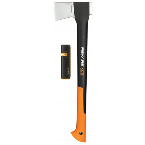 Набор FISKARS Х17 + точилка 1020182 черный/оранжевый точилка для топоров и ножей
