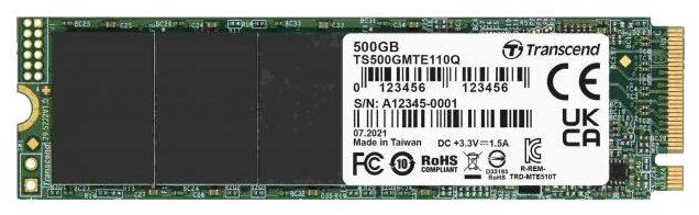 Накопитель SSD 500Gb Transcend 110Q (TS500GMTE110Q)