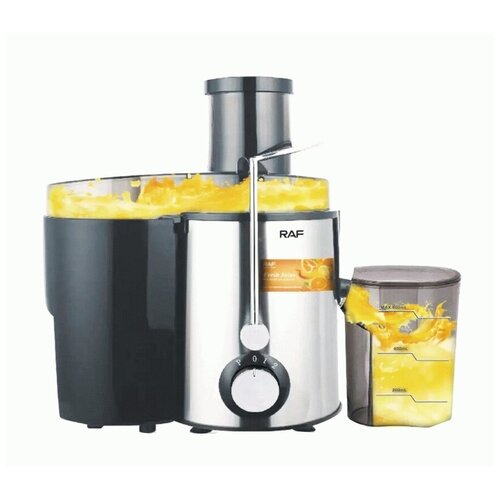 Соковыжималка R.2811 Juice Extractor/800Вт/2 скорости + импульс/емкость для сока 600мл/емкость для мякоти 1500мл/защита от перегрева/нержавеющая сталь