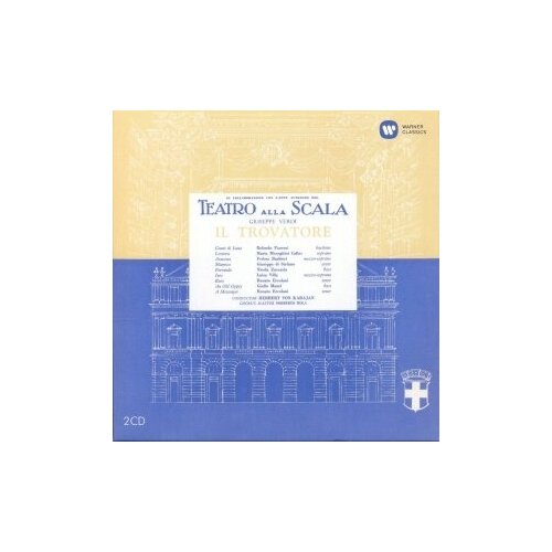 компакт диски warner classics maria callas live and alive 2cd Компакт-Диски, Warner Classics, MARIA CALLAS / GIUSEPPE DI STEFANO - Il Trovatore (1956) (2CD)