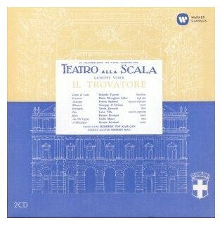 Компакт-Диски, Warner Classics, MARIA CALLAS / GIUSEPPE DI STEFANO - Il Trovatore (1956) (2CD)