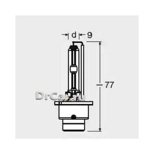 D4s (35w) Лампа Xenarc Night Breaker Laser, Двойная Коробка P32d-5 Osram арт. 66440XNL-HCB