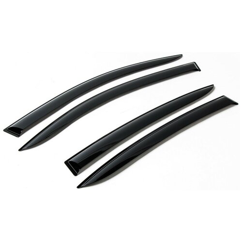 Дефлекторы окон AutoFlex для Kia Ceed II хэтчбек 5-дв. 2012-2018, литьевой ПММА, 4 шт., 828301