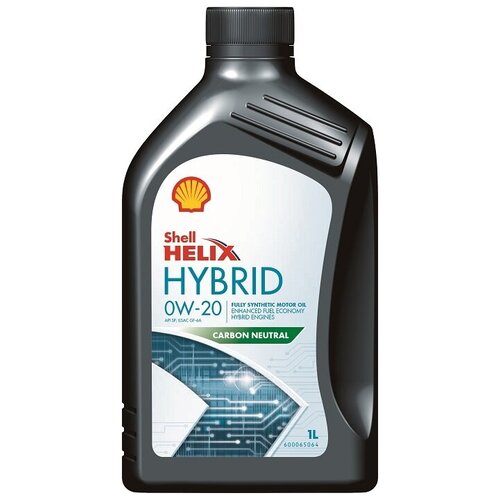 фото Моторное масло shell helix hybrid 0w-20 1л