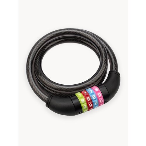 Надежный кодовый тросовый замок Четыре Сезона длиной 100 см для велосипеда и коляски