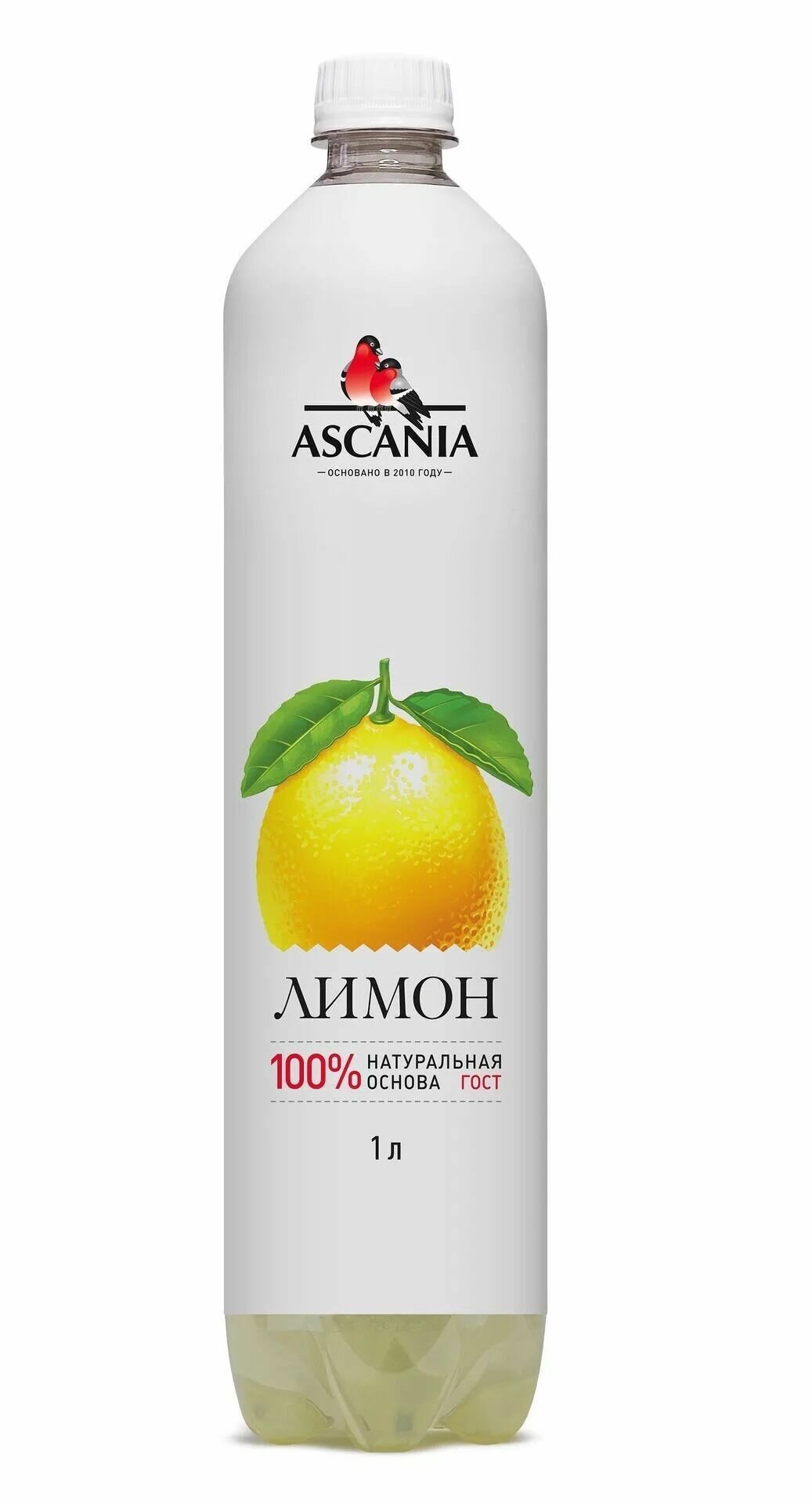 Напиток газированный Ascania (Аскания) Лимон 1,0 л х 6 бутылок, пэт - фотография № 6