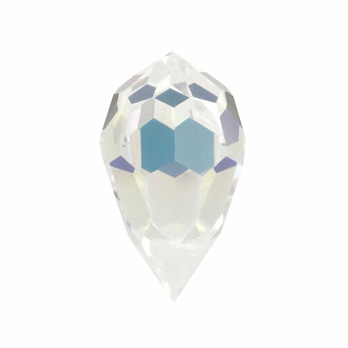 PRECIOSA 451-51-681 Подвеска М. С. Drop Crystal AB 10 х 6 мм стекло в пакете перл.(crystal AB) 451 ab 128 старинная латунь