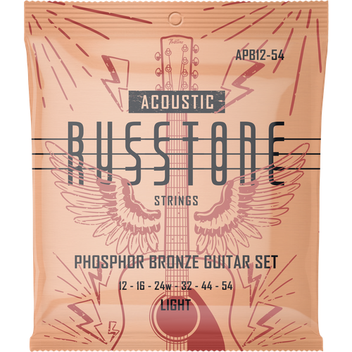 Russtone APB12-54 струны для акуст. гитары Acoustic Phosphor Bronze (12-16-24w-32-44-54)