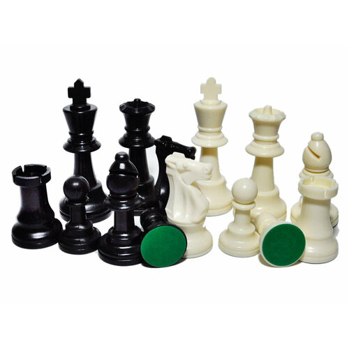 Фигуры шахматные пластмассовые :35"-2