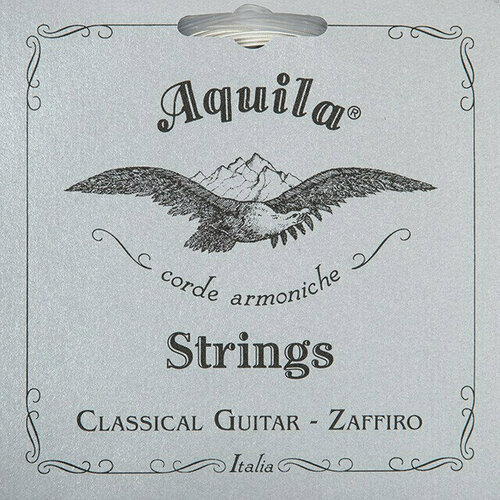 Aquila ZAFFIRO 129C Струны для классической гитары, посеребренная медь