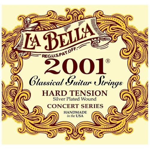 La Bella 2001 Hard Струны для классической гитары