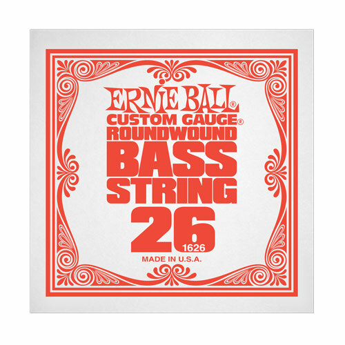 Одиночная струна для бас-гитары Ernie Ball 1626 Custom Gauge 26