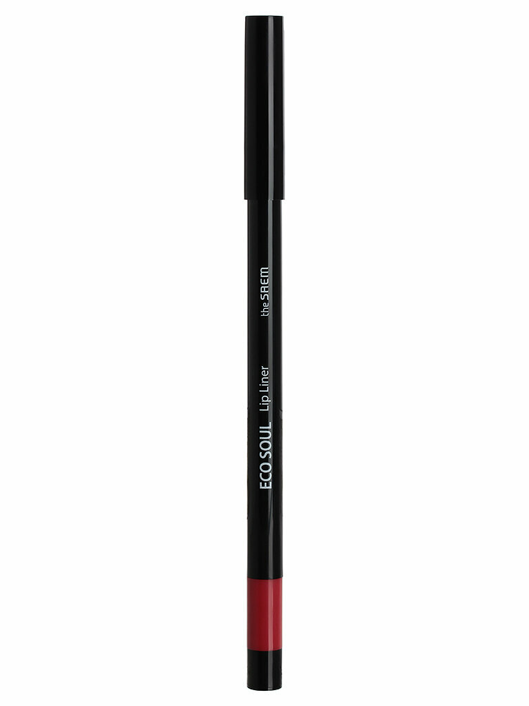 Карандаш для губ The Saem Eco Soul Lip Liner RD01 French Red - фото №2