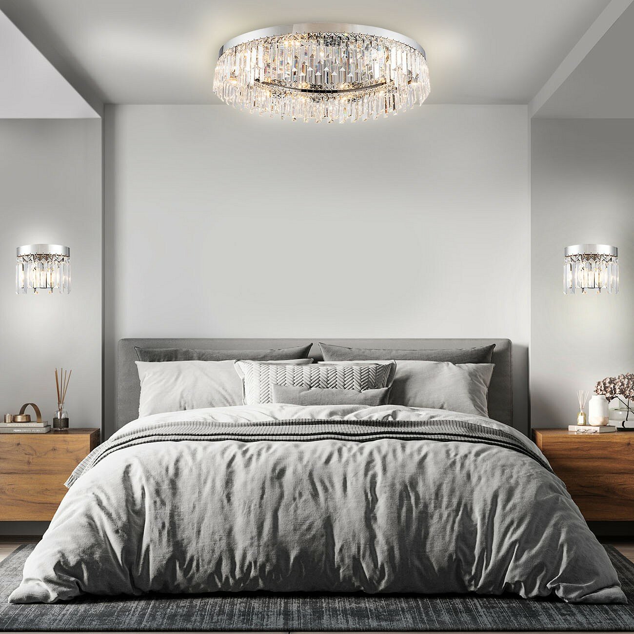 Настенный светильник Indigo LACRIMA 12026/2W Chrome - фото №5